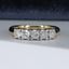 18ct Gold Diamond Ring 0.70ct Size UK J US 4.75 EUR 49