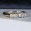 18ct Gold Diamond Ring 0.70ct Size UK J US 4.75 EUR 49